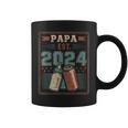Papa Est 2024 初めてのパパ 父の日 新しい父親の父性 コーヒーマグ