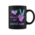 Peace Out フォスターケア 養子縁組 ごっちゃの日 2023 コーヒーマグ