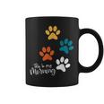 Pet Lover 肉球 犬 子犬 猫 プリント 肉球 ペット好き コーヒーマグ