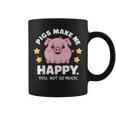 Pigs Make You Happymile かわいい 子豚 恋人 おもしろ豚 コーヒーマグ