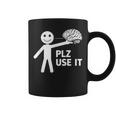Plz Use Itarcatic Use Your Brain Cynicalays コーヒーマグ