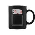 Pocket Aces Pokerpades & Heart 面白いポーカー ギフト コーヒーマグ