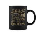 Ride To Live アンティーク風ビンテージレトロアメリカンバイク コーヒーマグ