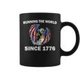 Running The Worldince 1776 アメリカンイーグル アメリカ国旗 コーヒーマグ