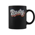 Rusty 名前入りシャツ カスタムレタリング 70年代 コーヒーマグ