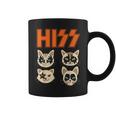 Hiss Cats ネコ Kittens ロックバンド Rock Rockin コーヒーマグ