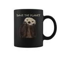 Save The Planet かわいいラッコ。 コーヒーマグ