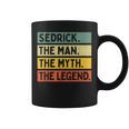 Sedrick The Man The Myth The Legend面白い パーソナライズ 引用 コーヒーマグ
