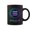 Solanaolコイン暗号ロゴブロックチェーン ソラナ コーヒーマグ