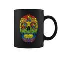 Sugarkull Lgbt Gay Pride Rainbow Flag Day Of The Dead コーヒーマグ