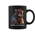 Tanuki Elite Forces No1 タヌキ精鋭部隊 漢字 動物 かわいい狸 たぬき おもしろ アニマル コーヒーマグ
