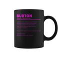 Team Burton 姓 誕生日や家族の集まりに コーヒーマグ