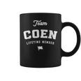 Team Coen ライフタイムメンバー 面白い名前 Coen コーヒーマグ