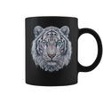 Tiger Lover 青い目の動物 ホワイトタイガー コーヒーマグ