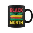 History Month ペイントブラシ ジューンティーンス ブラックヒストリー コーヒーマグ