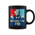 Trump Defund The Fbi ビンテージ プロトランプ 2024 愛国的 コーヒーマグ