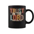 Trust In The Lord 箴言 3 コーヒーマグ