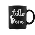Tutto Bene イタリア語のいいことわざ Okay Good Excellent コーヒーマグ