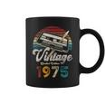 Vintage 1975 Cumpleaños 50 Años Cassette Lápiz Taza de café