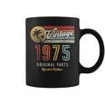 Vintage 1975 Original Piezas Palmas 50 Cumpleaños Taza de café
