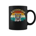 Vintage Retro Wild Animalummerunglass Common Raccoon Dad コーヒーマグ