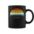 Vintage Retrotyle City Turkeykyline Cityscape Istanbul 長袖tシャツ コーヒーマグ