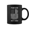 Vintage Usa Flag Fear God Not Man コーヒーマグ