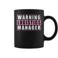Warning Logistics Manager コーヒーマグ