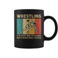 Wrestling It's What Do ビンテージレスリングレスラー コーヒーマグ