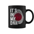 おかしな It's In My Dna 日本国旗 指紋 コーヒーマグ
