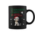 かわいい ダンディ ディンモント テリア 犬 クリスマス いたずら 素敵 試した コーヒーマグ