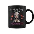 かわいい ホルスタイン 牛 の – ' Just A Girl Who Loves Cows ' デザイン コーヒーマグ