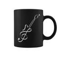 かわいいノートギターの形 コーヒーマグ