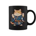 かわいいマワシ相撲帯猫ちゃんの力士 コーヒーマグ