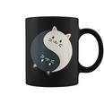 かわいい猫と一緒に陰陽師のサイン I Karma Yoga Cat コーヒーマグ