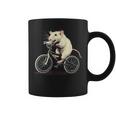げっ歯類と白いネズミ愛好家のためのクールなサイクリングラット コーヒーマグ