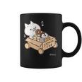 ねこぺん日和 こうきゅうなくるま ダークカラー コーヒーマグ