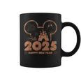 ねずみ 2025 新年あけましておめでとうございます 花火パーティー 2025 ファミリー コーヒーマグ
