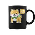 まめしばくん《唐草袋》 柴犬【どうぶつフレンズ】豆柴 ゆるくて かわいい 面白い 動物 キャラクター イラスト コーヒーマグ