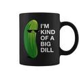 アイム・カインド・オブ・ア・ビッグ・ディルのフード・ダジャレ変なピクルス・キュウリ コーヒーマグ