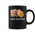アイ・イート・セメント・ファニー・カーズ・クライング・キャット・ミーム コーヒーマグ