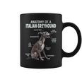 イタリアングレイハウンドの解剖学 コーヒーマグ