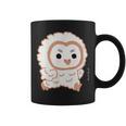 エッホエッホ 一生懸命に走るフクロウの赤ちゃん イラスト コーヒーマグ