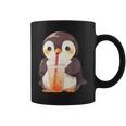 カワイイ ペンギンドリンク バブルティー ペンギンボバ コーヒーマグ