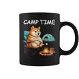 キャンプ Camp Time アウトドア 焚火 おもしろ 犬 柴犬好き 柴犬 名言 文字 面白い ふざけた ネタ コーヒーマグ