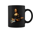 ギター 面白tシャツ モナリザ おもしろ ギタリスト 服 音楽 メンズ キッズ ネタ 服 軽音 楽器 エレキ コーヒーマグ