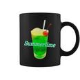 クリームソーダ・夏【 サマータイム 】メロンソーダ 緑 リゾート・夏 大好き 昭和 レトロ コーヒーマグ