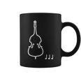 コントラバス 音符 音楽 楽器 コーヒーマグ