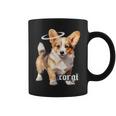 コーギー 天使 子犬 水彩 コーヒーマグ