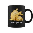 ゴールデンレトリバー ゴールデン 犬 Can't Get Up かわいい やる気スイッチ故障中 水彩 おもしろ 犬好き コーヒーマグ